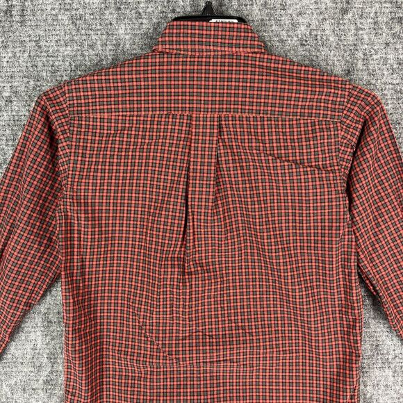 Ralph Lauren Shirt Medium Boys Basic Plaid‎ Button-Down Long-Sleeve - Picture 7 of 12